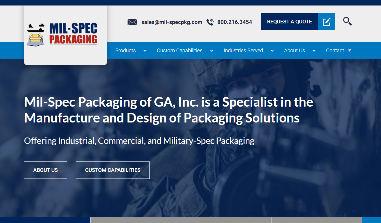 Mil-Spec Packaging of GA, Inc.